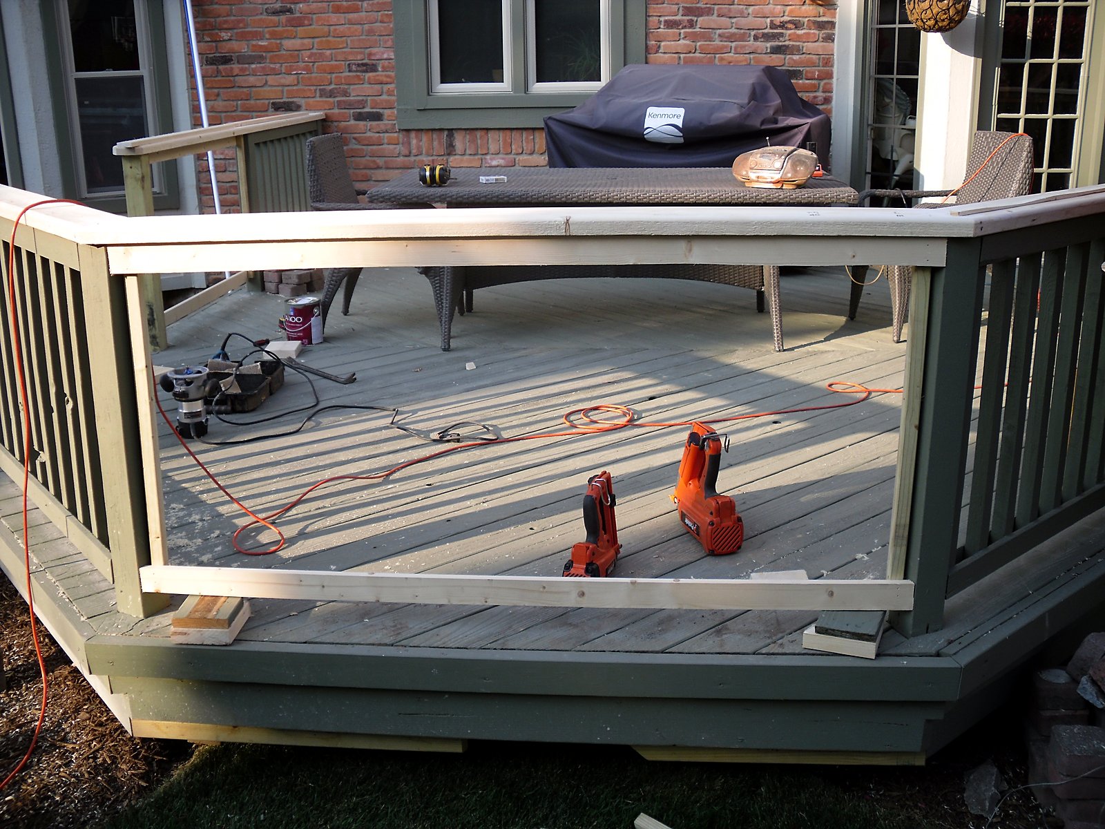 Deck railing repair in Canton, MI