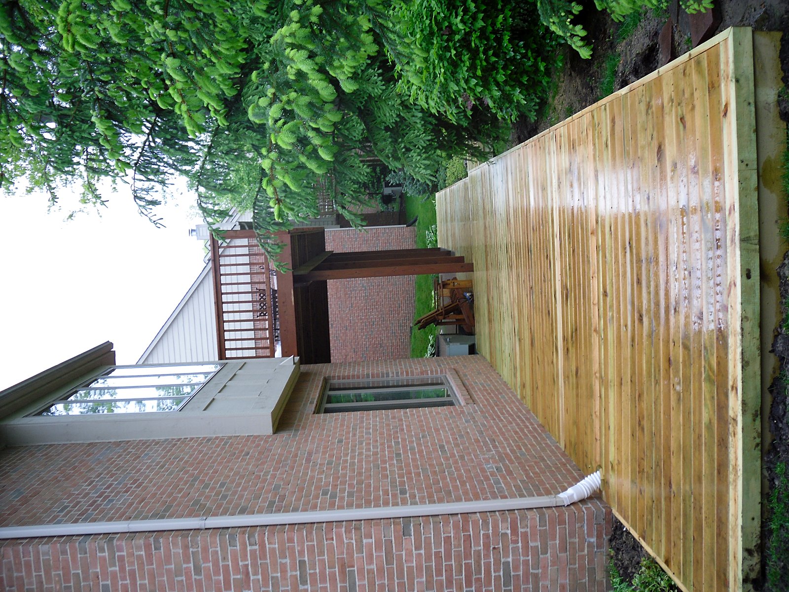 New deck fence and railing in Southeast Michigan